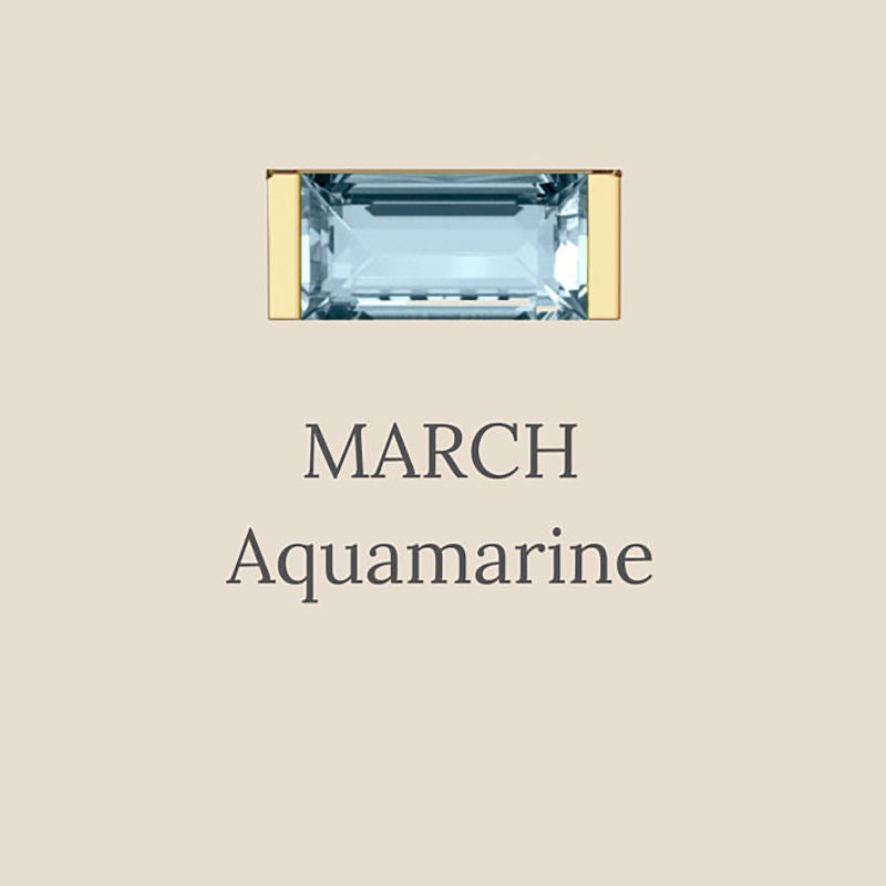 Refined Radiance: Birthstone Ring – Waterproof Elegance