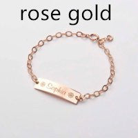 Treasured Memories: Children's Personalized Name Bracelet - Hypoallergenic