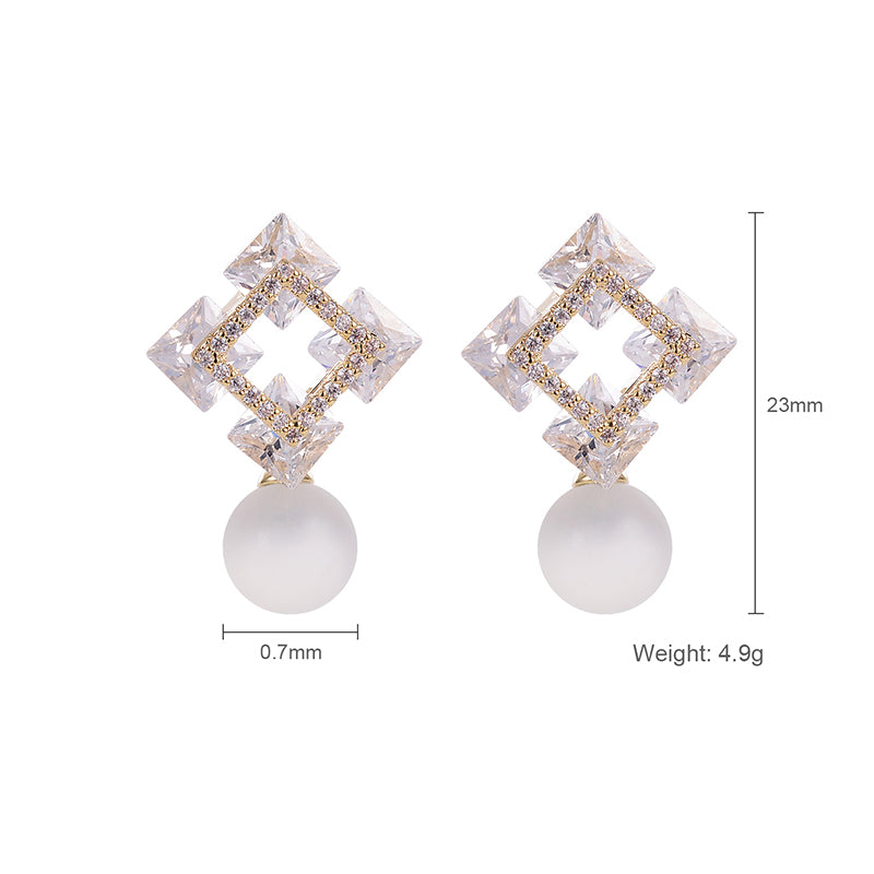 Timeless Allure: Classic Pearl Earrings