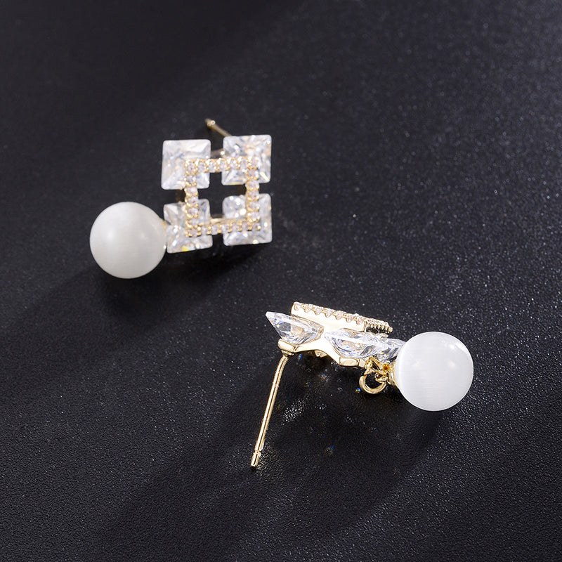 Timeless Allure: Classic Pearl Earrings