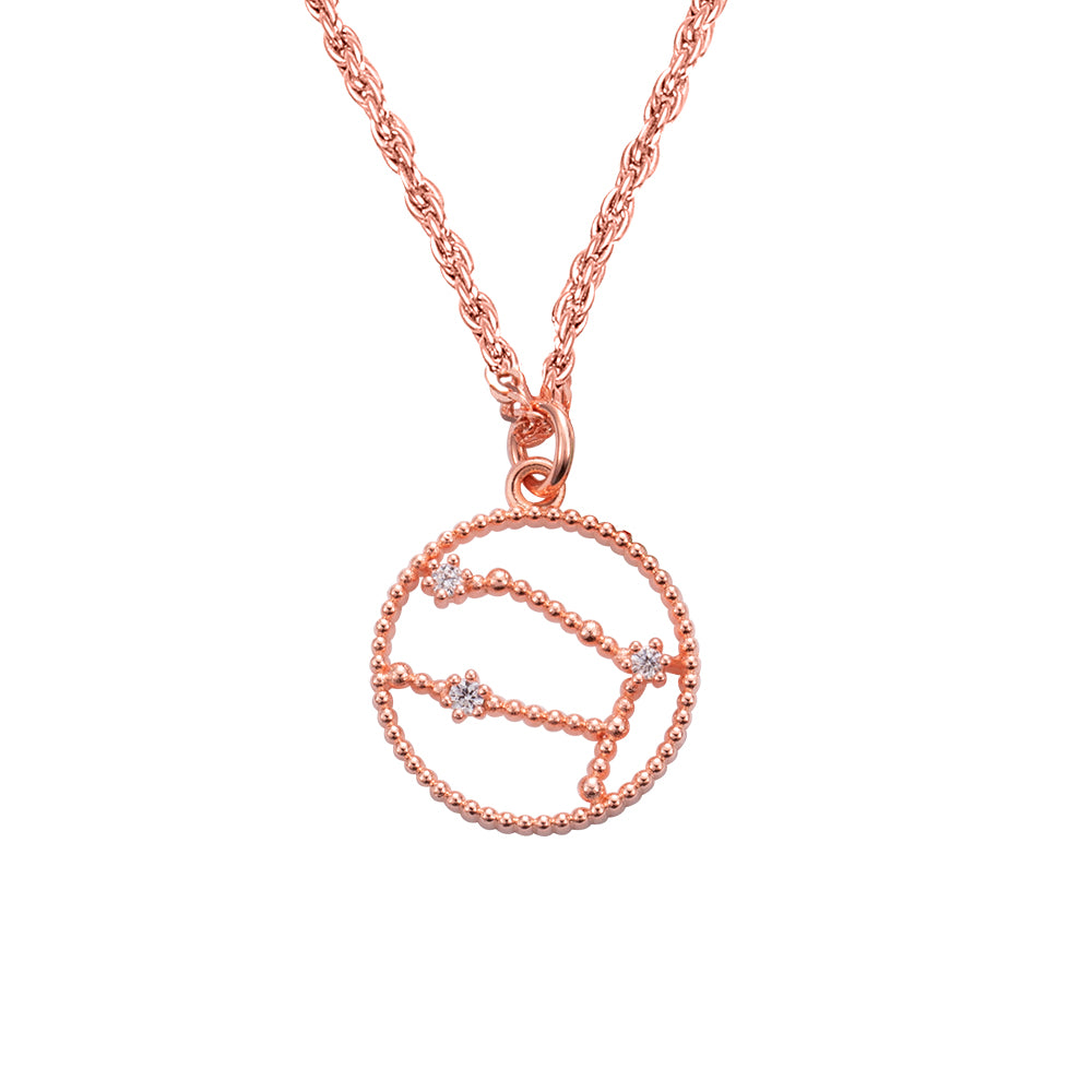 Celestial Signature: Personalized Zodiac Necklace - The Perfect Birthday Gift