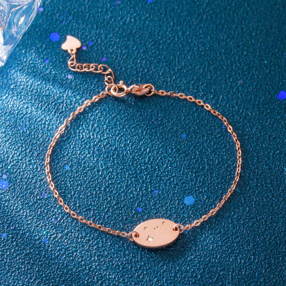 Personalized Constellation Zodiac Sign Bracelet