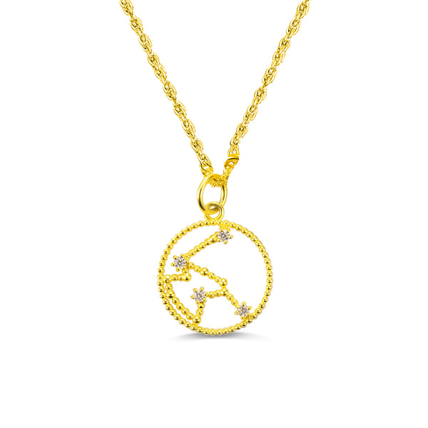 Celestial Signature: Personalized Zodiac Necklace - The Perfect Birthday Gift