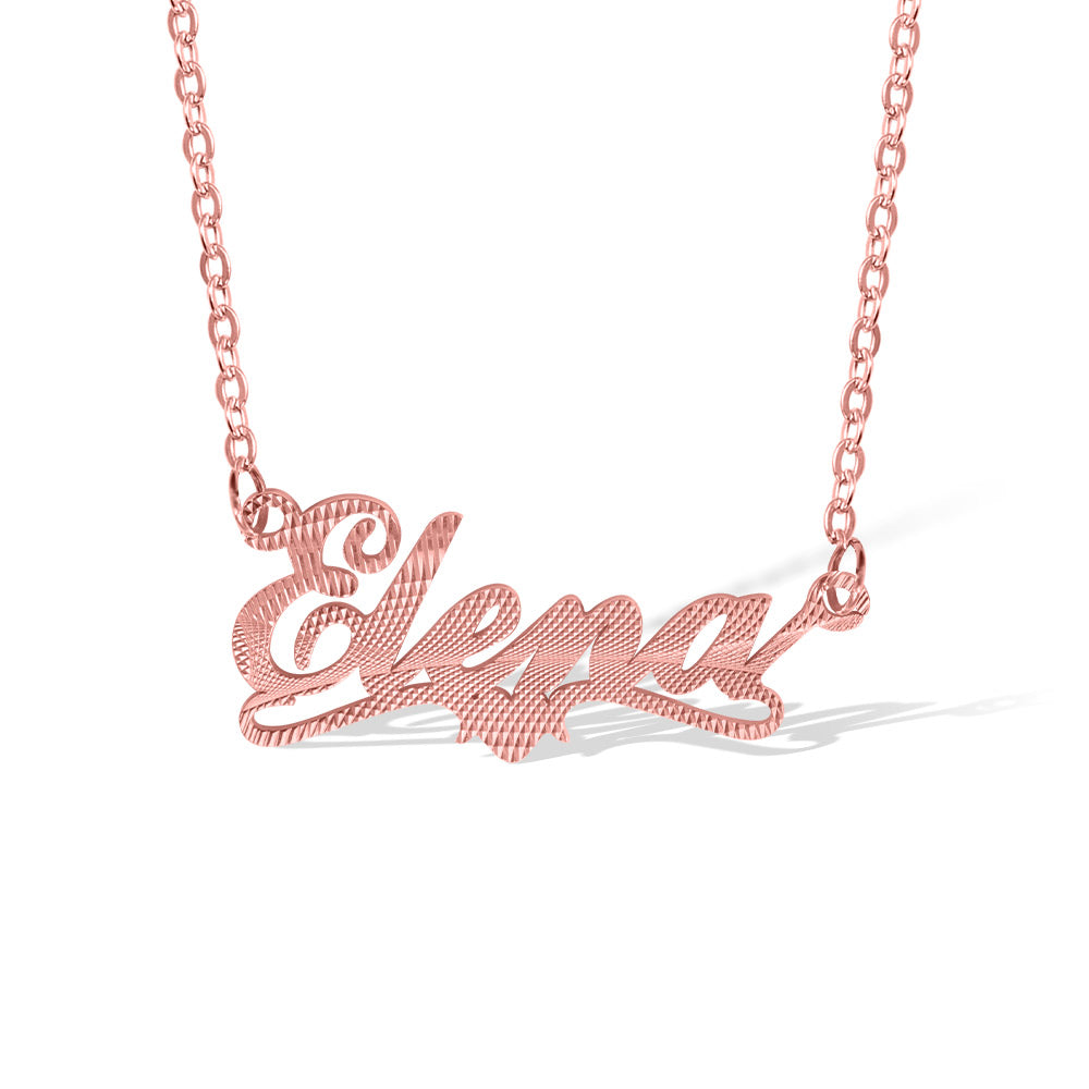 Elegant Personalized Nameplate Necklace