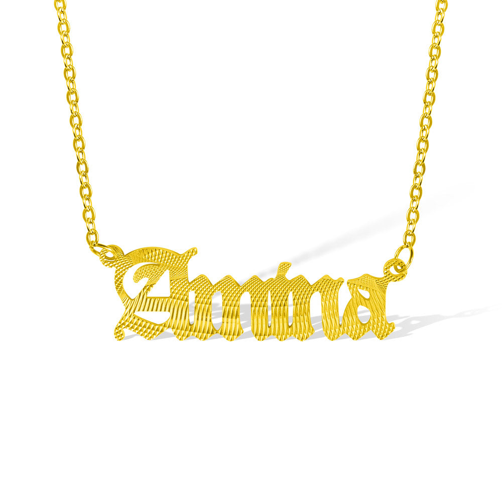 Elegant Personalized Nameplate Necklace