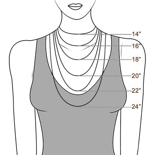 Elegante seitliche Halskette mit Initialen und Namen – Edelstahl